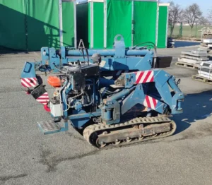 Práce mini jeřábem